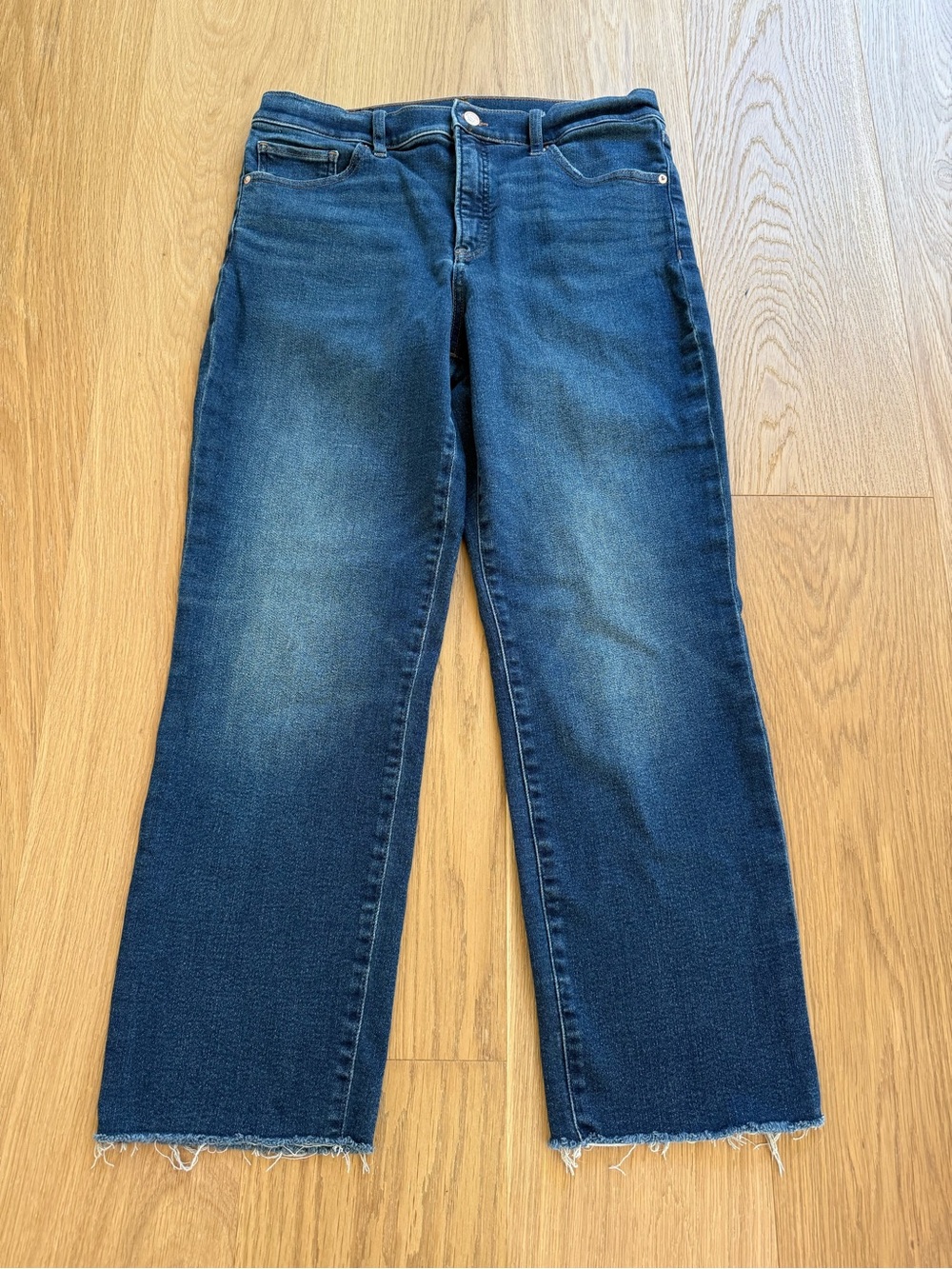 Express High Rise Straight Ankle Jeans Sz. 10L